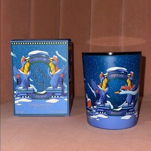 Diptyque amber plume empty candle jar